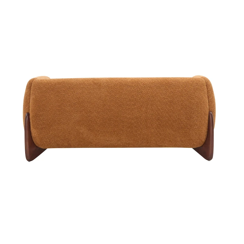 Alma Upholstered Boucle Loveseat by Christopher Knight Home