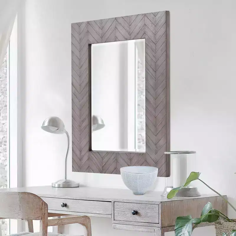 Howard Elliott 42"x42" Kenton Sunburst Iron Frame Wall Mirror: Modern Decor, No Assembly, Wall Mount