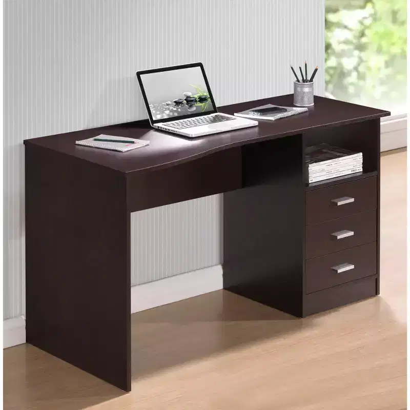 Classic Computer Desk with Multiple Drawers
