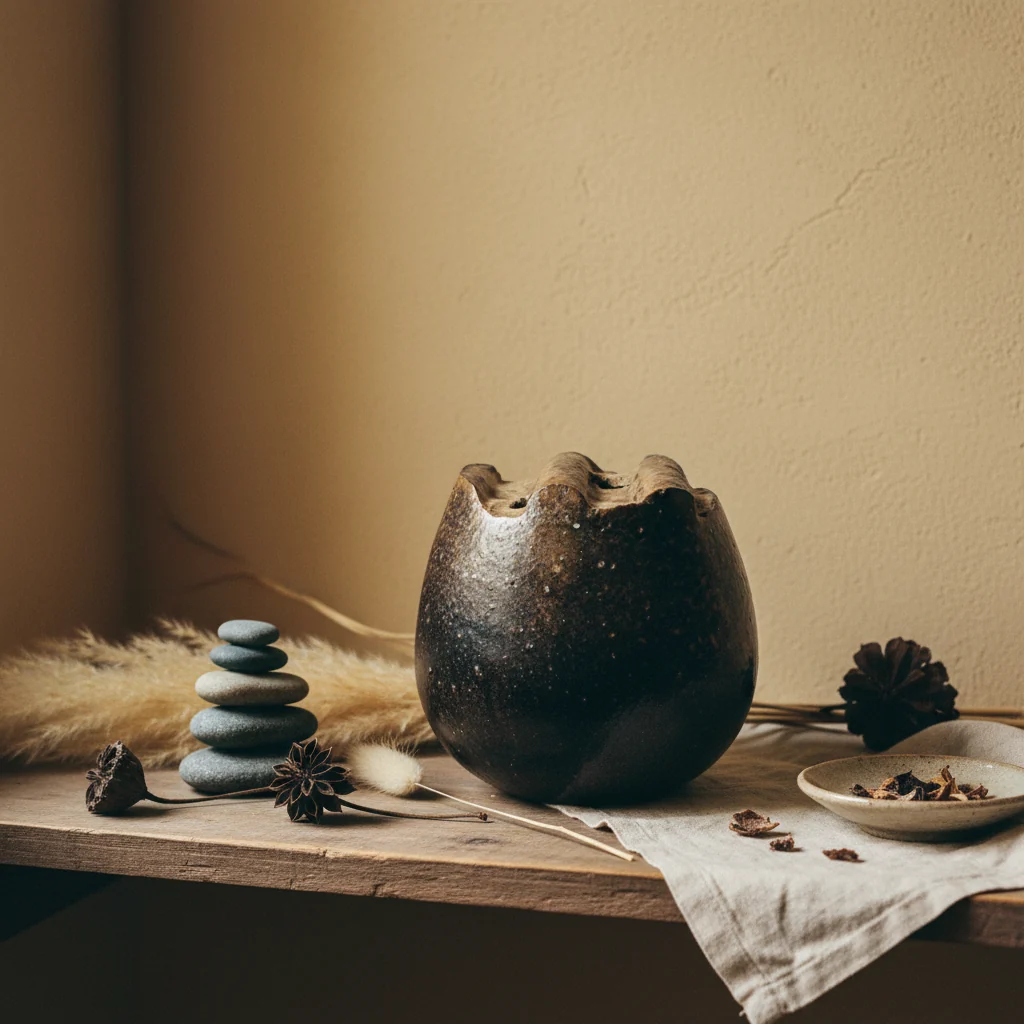 Black Damon Vase