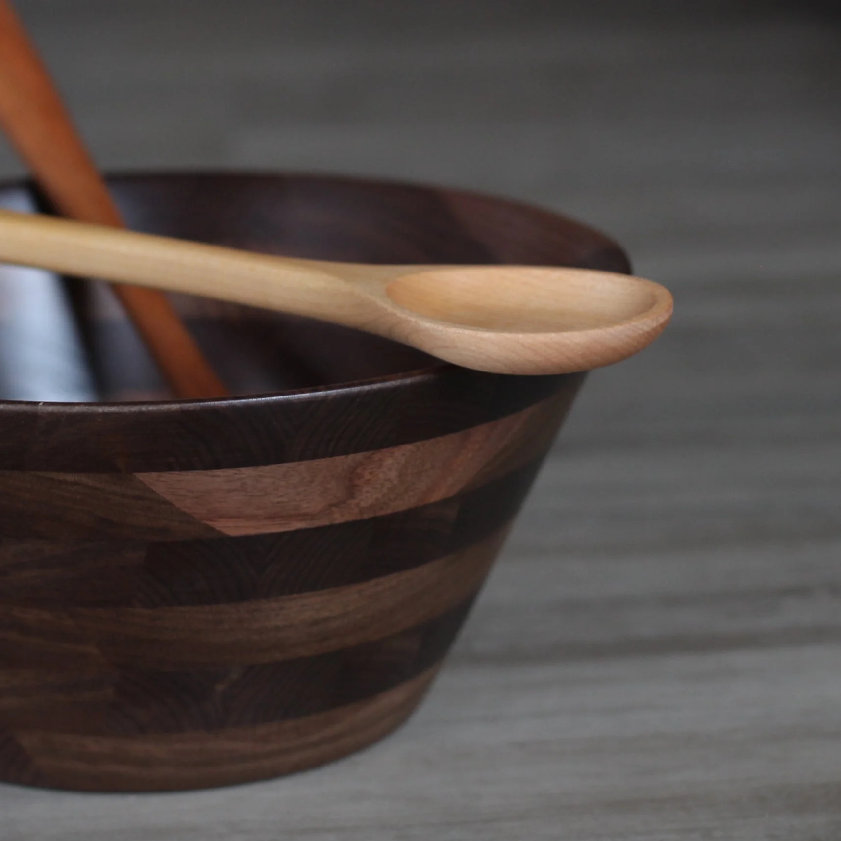 Handmade Wooden Round Spoon