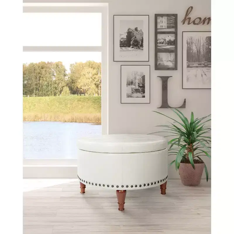 Alloway Storage Ottoman - OSP Home Furnishings