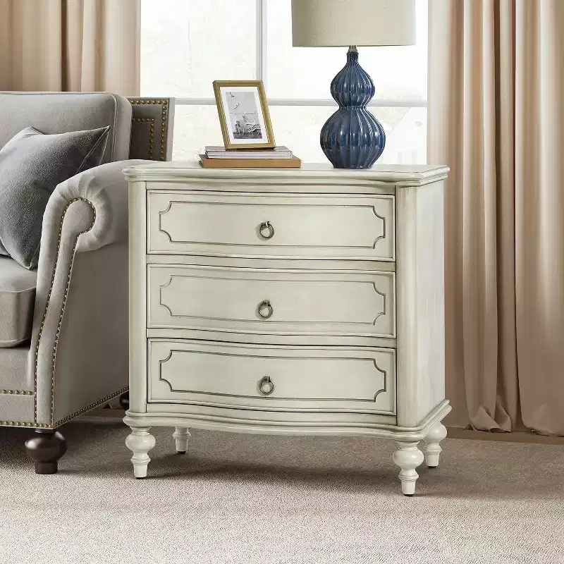 Linus 3-Drawer end table Set of 2| ART OF LIVING DESIGNS