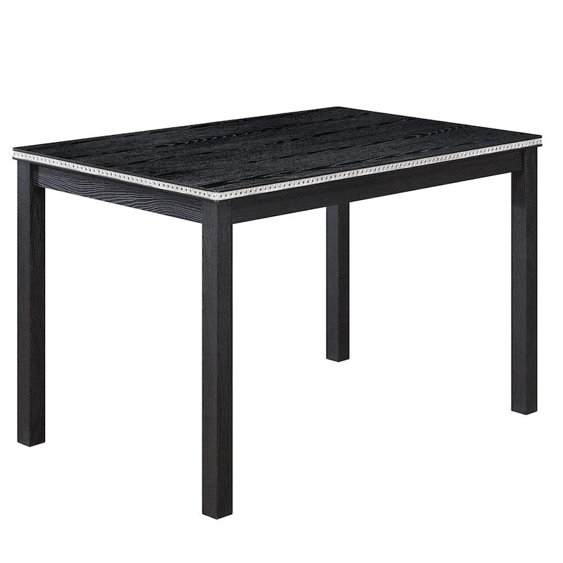 5-piece Wood Dining Counter Height Table and Chair Set