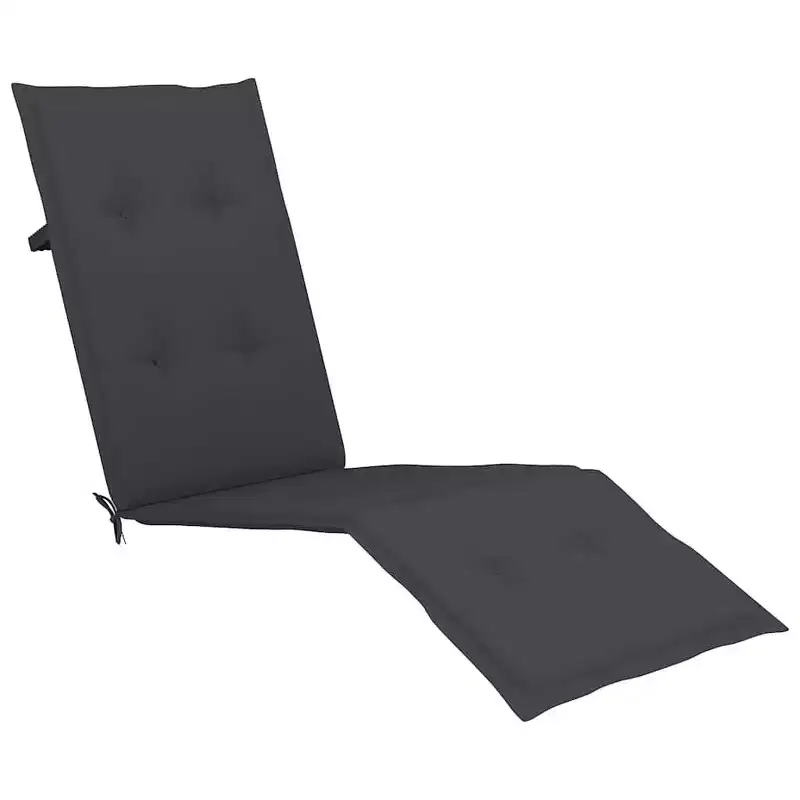 vidaXL Deck Chair Solid Acacia wood Standard Foldable Deck Chair