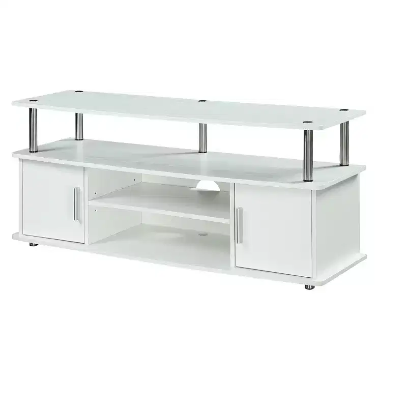 Breighton Home Catalina Entertainment Center with Storage Cabinets and Multiple Shelves TV Stand for TVs up to 60