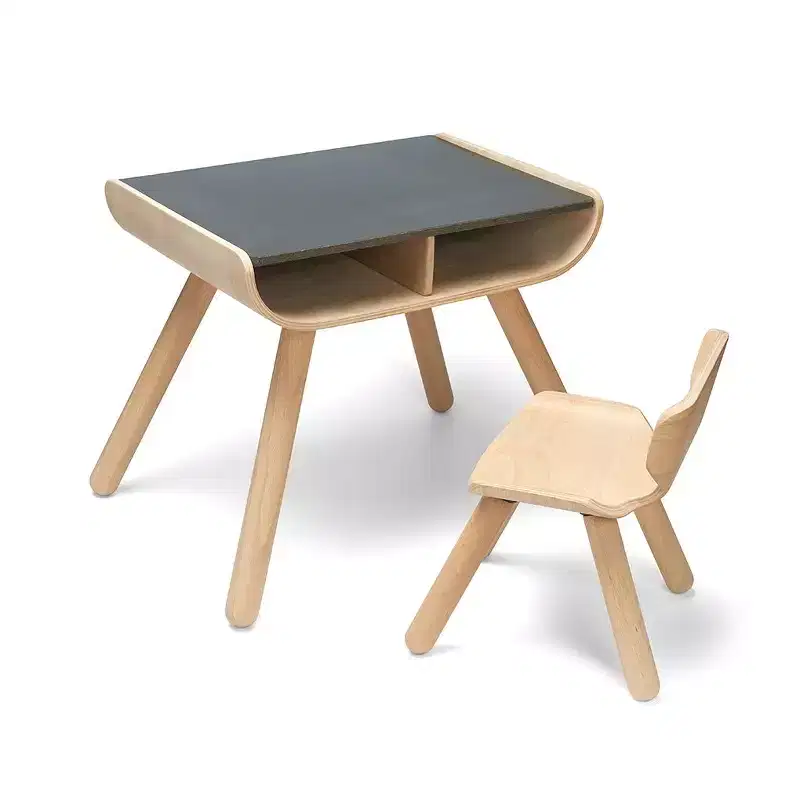 Plantoys| Table & Chair - Black