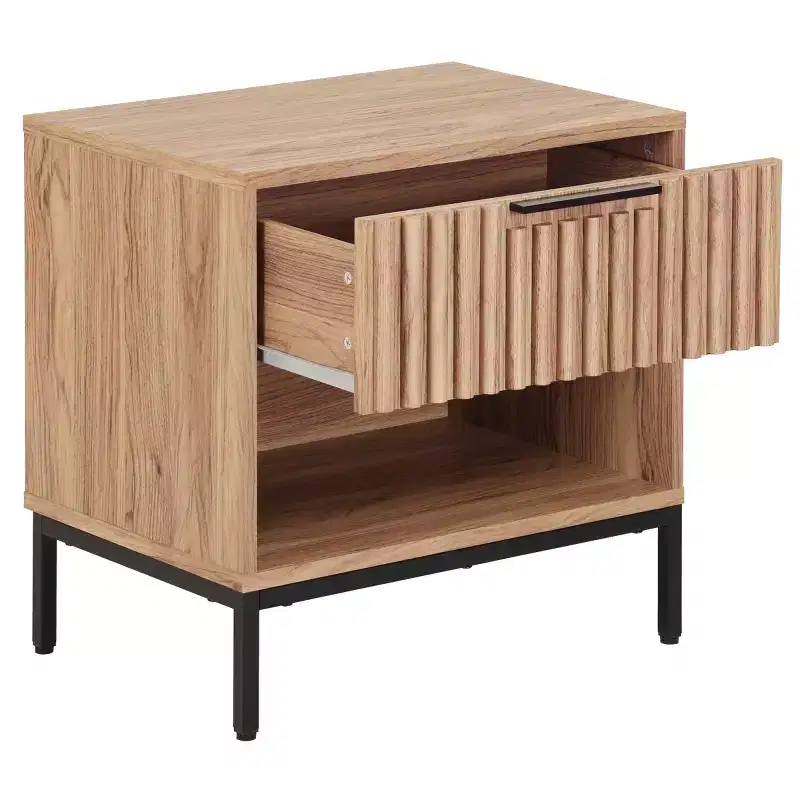 Lylia 1 Drawer Nightstand - NST9617 - Safavieh