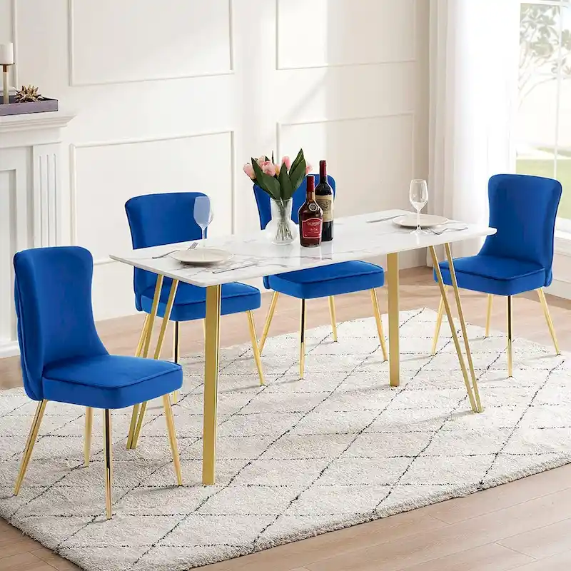 Ivinta Tufted Button Back Room Chair Set of 2