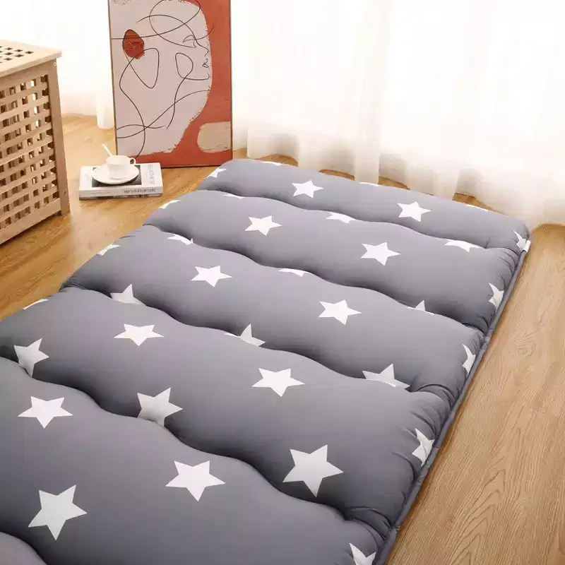 Floral Futon Mattress - Floor Sleeping Pad, Twin & Full