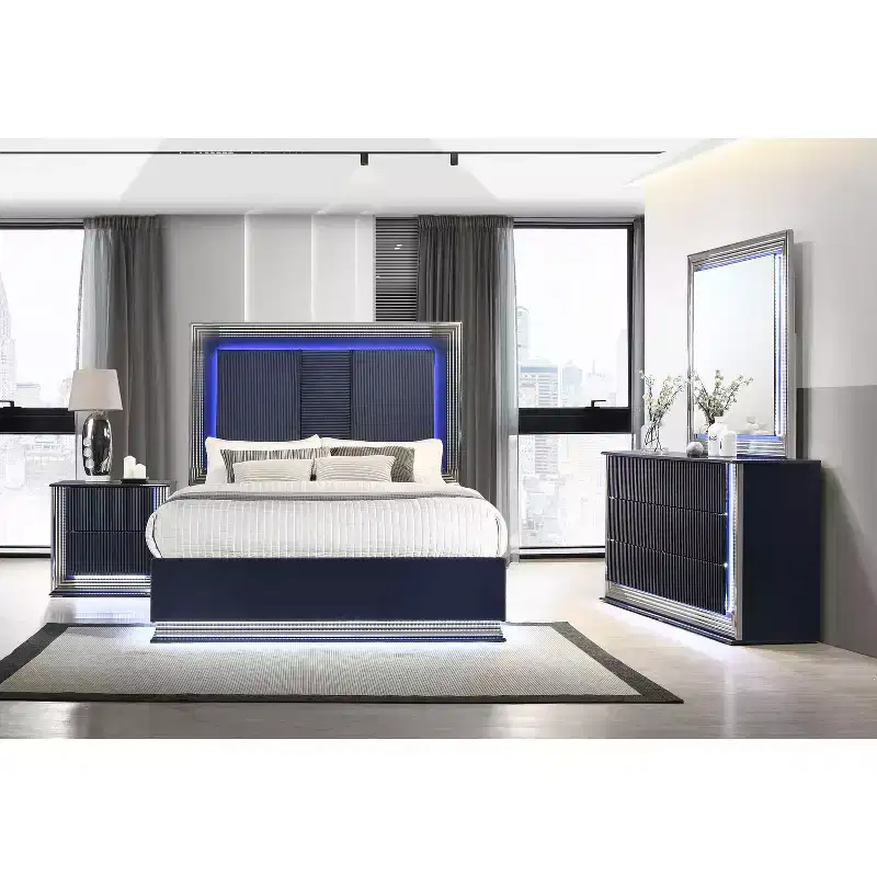 HomeStock 19.69 in.H MDF Vertical Dressers with 14 - Drawers in Silver Finish