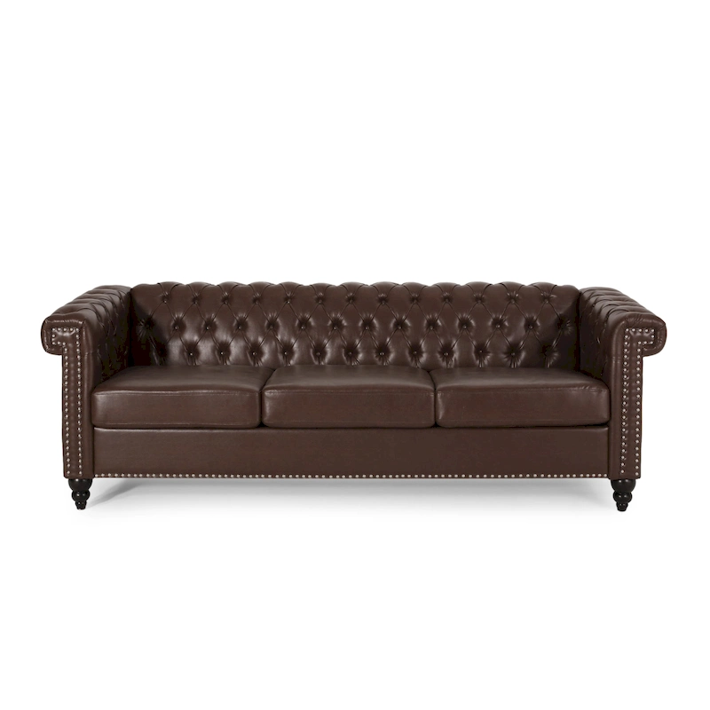 Parkhurst Chesterfield Tufted 3-seat Sofa by Christopher Knight Home