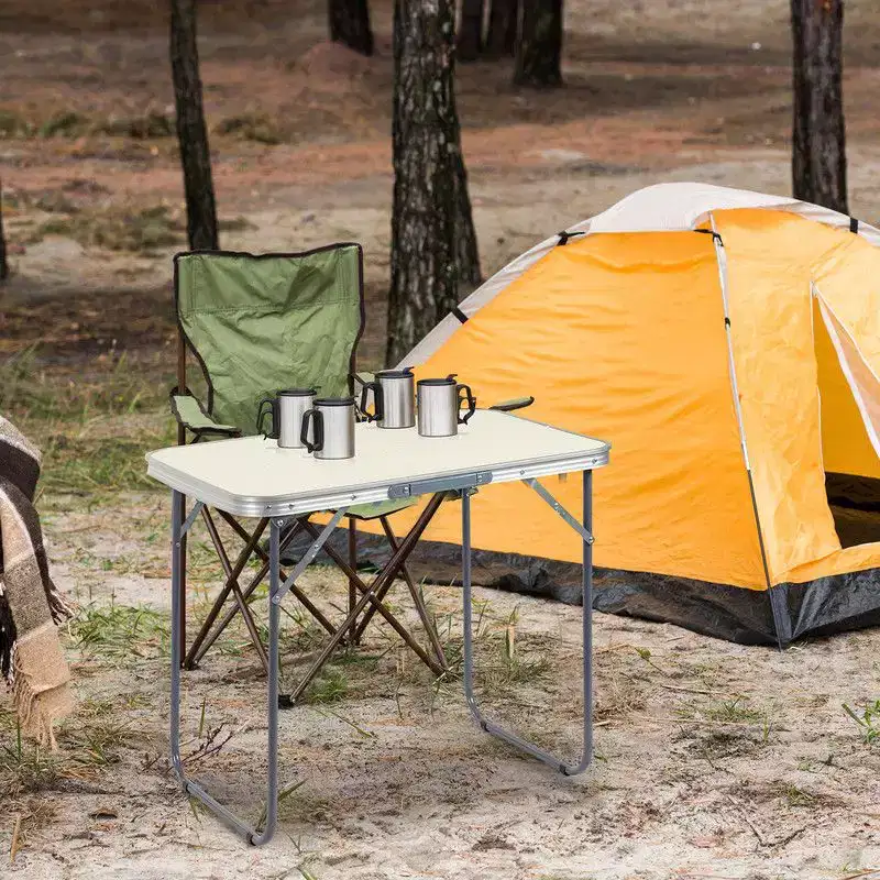 Aluminum Camping Folding Table – Lightweight, Rust-Proof, Portable Outdoor Dining