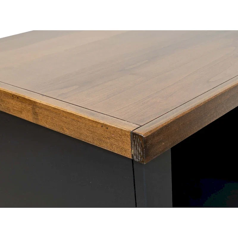 Modern Farmhouse 22 inch 1-drawer file, No Assembly Required, Two-Tone Finish
