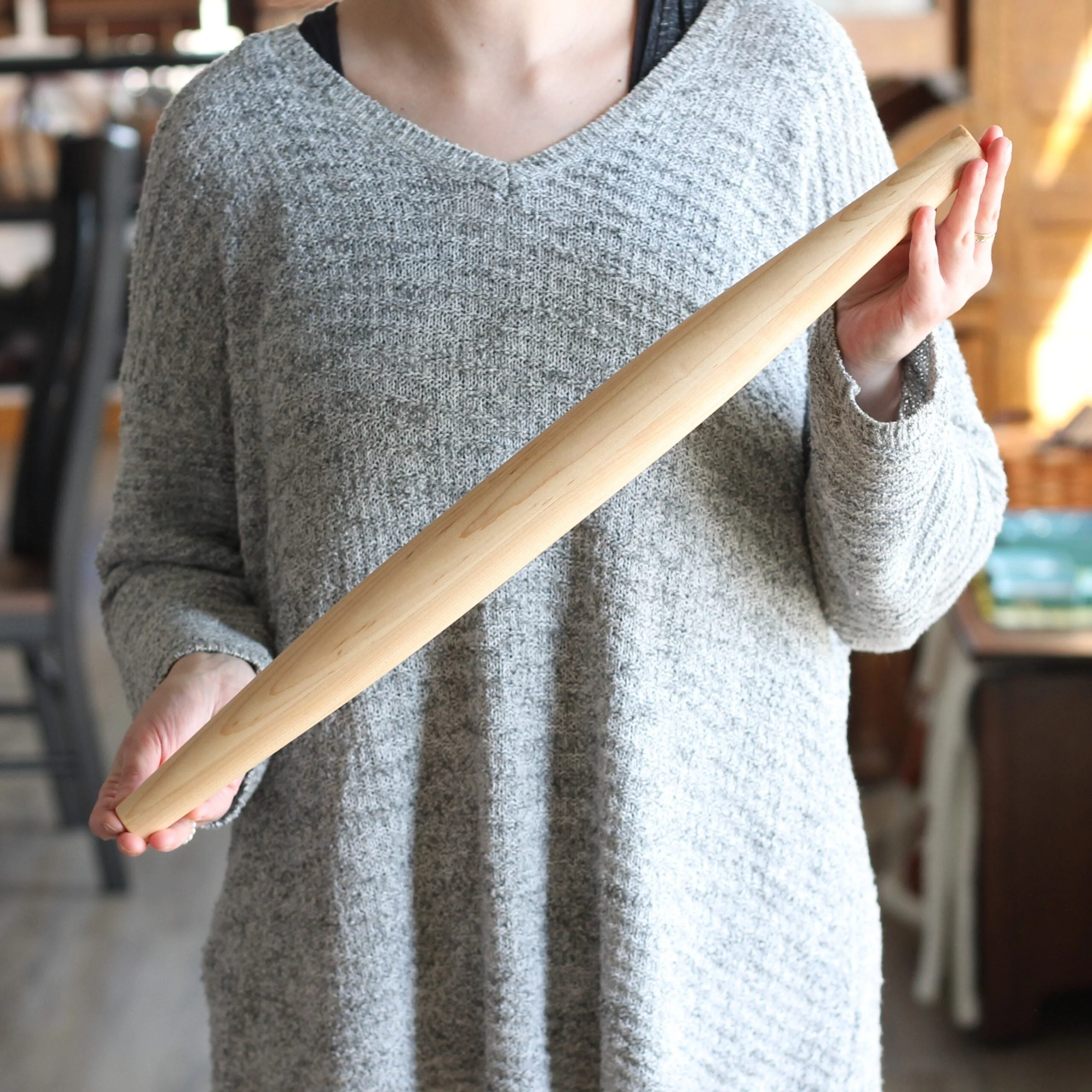 Handmade Solid Wood French Rolling Pin