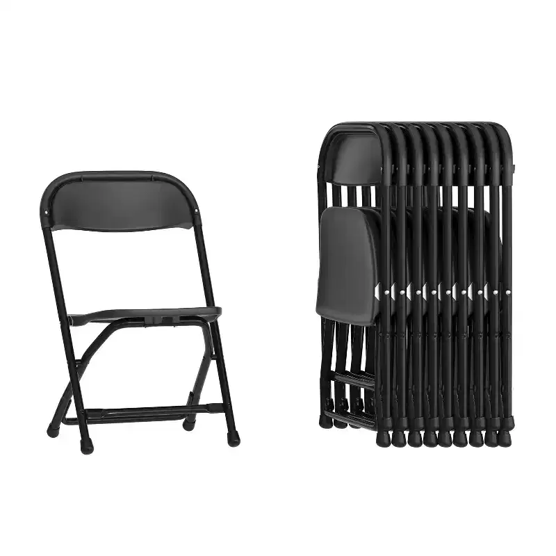 Flash Furniture 10 Pack Kids Plastic Folding Chair