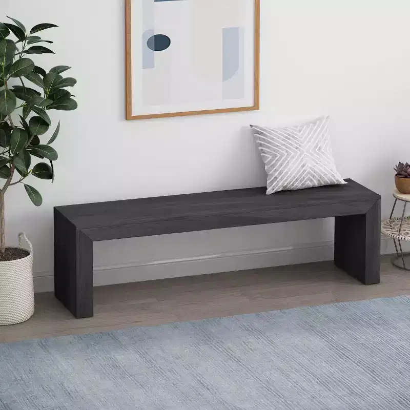 Christopher Knight Home Alveton 63 Acacia Wood Dining Bench