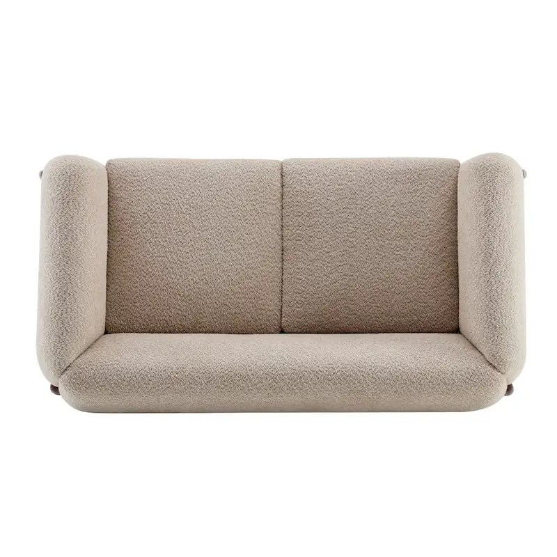 Alma Upholstered Boucle Loveseat by Christopher Knight Home