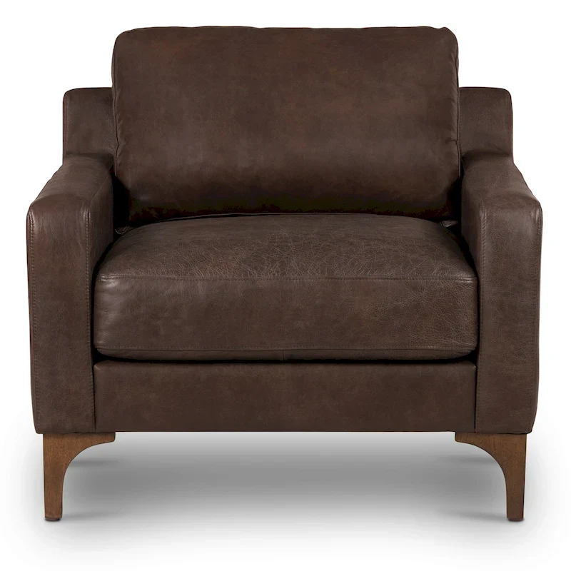 35 Lounge Chair - Full Grain Genuine Italian Leather