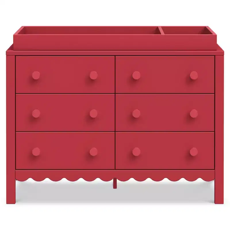 Scallop 6-Drawer Dresser