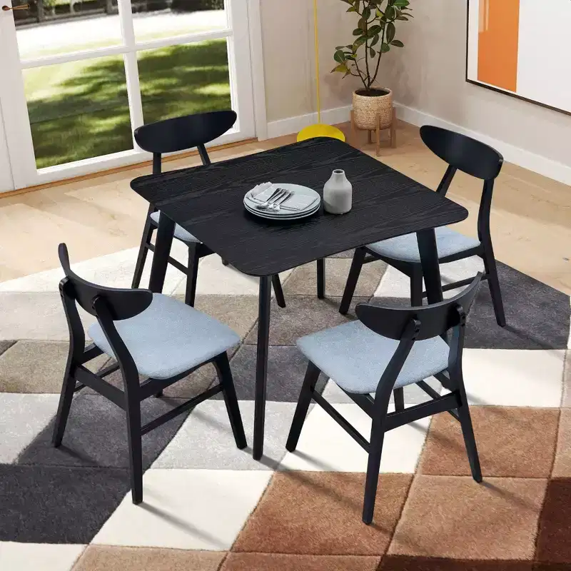 Wood MDF Square Dining Table 35.43