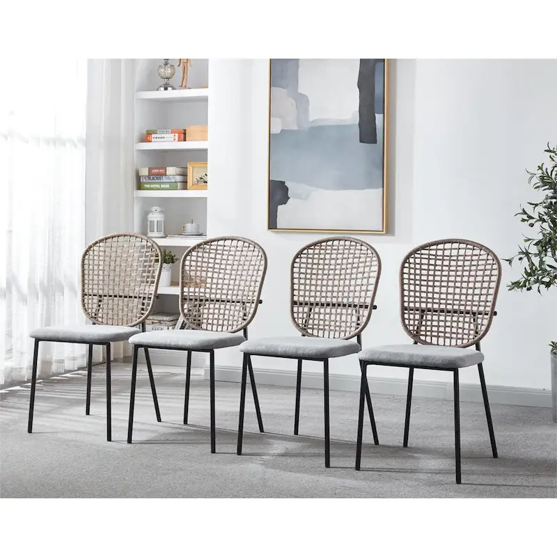 Modern 5pieces Kitchen dining table set for 4-6 people