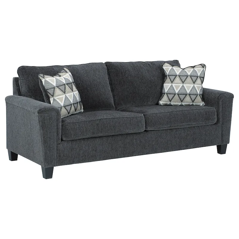 Queen Sofa Sleeper, Upholstered Pull-Out Couch Bed, 89W x 38D x 39H in, Living Room Convertible Sofa
