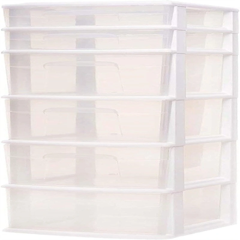 6-Drawer Plastic Home Office Bedroom