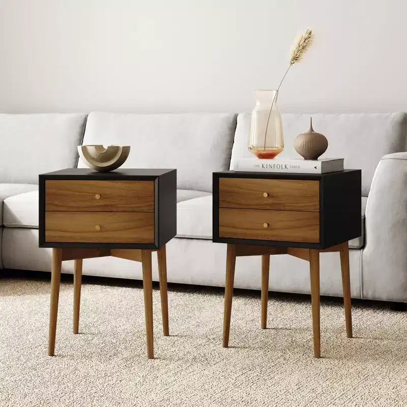 Nathan James Set of 2 Harper Nightstand