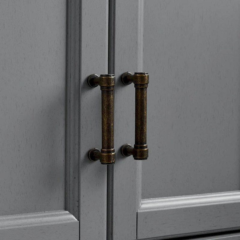 Crosley Tara 2Pc Pantry Set - 47.5W x 15D x 67.75H