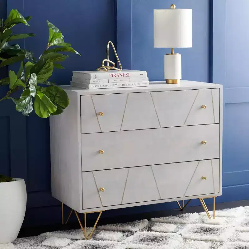Marigold 3 Drawer Chest - CHS9001 - Safavieh