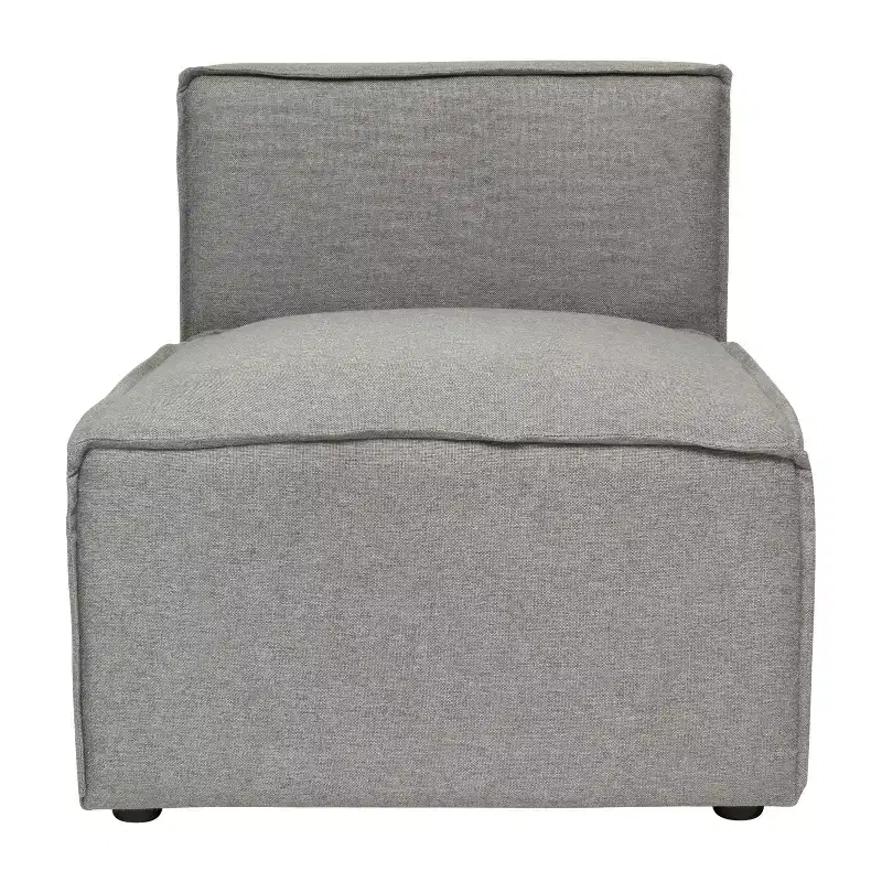 Flash Furniture Bridgetown Luxury Modular Sectional Sofa, Armless Center Seat