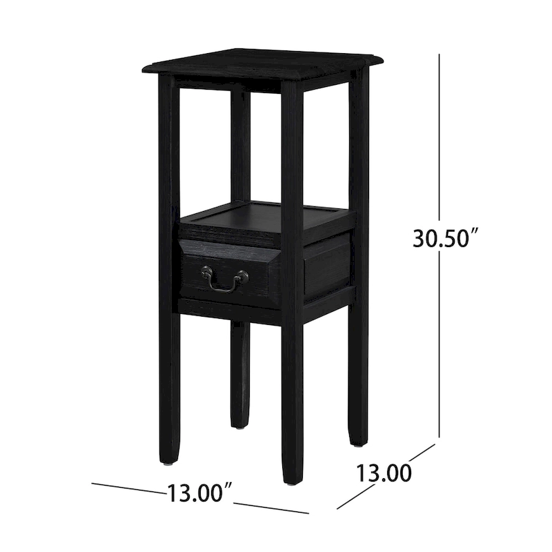 Rivera Acacia Wood Accent Table by Christopher Knight Home