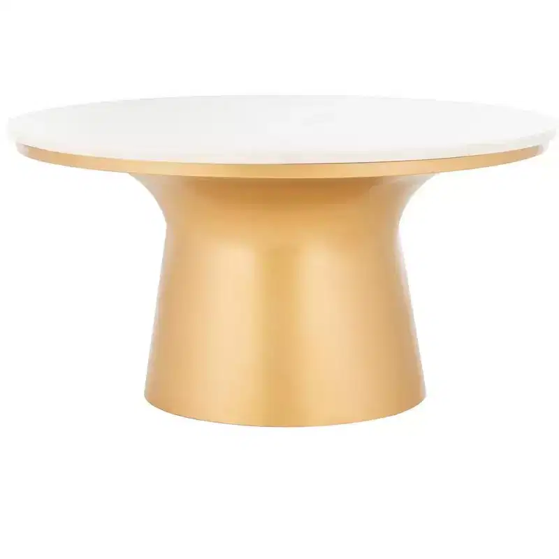 Mila Pedestal Coffee Table - Safavieh