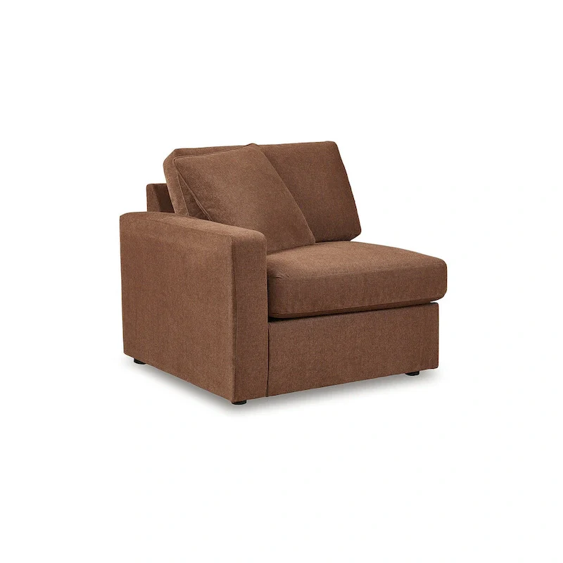 Orange 6-Piece Sectional Sofa with Audio Console | 139