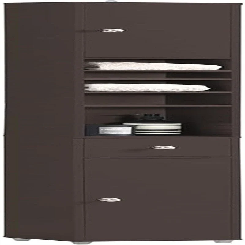 Black Bathroom Tall Cabinet - 7.87D x 7.87W x 70.87H