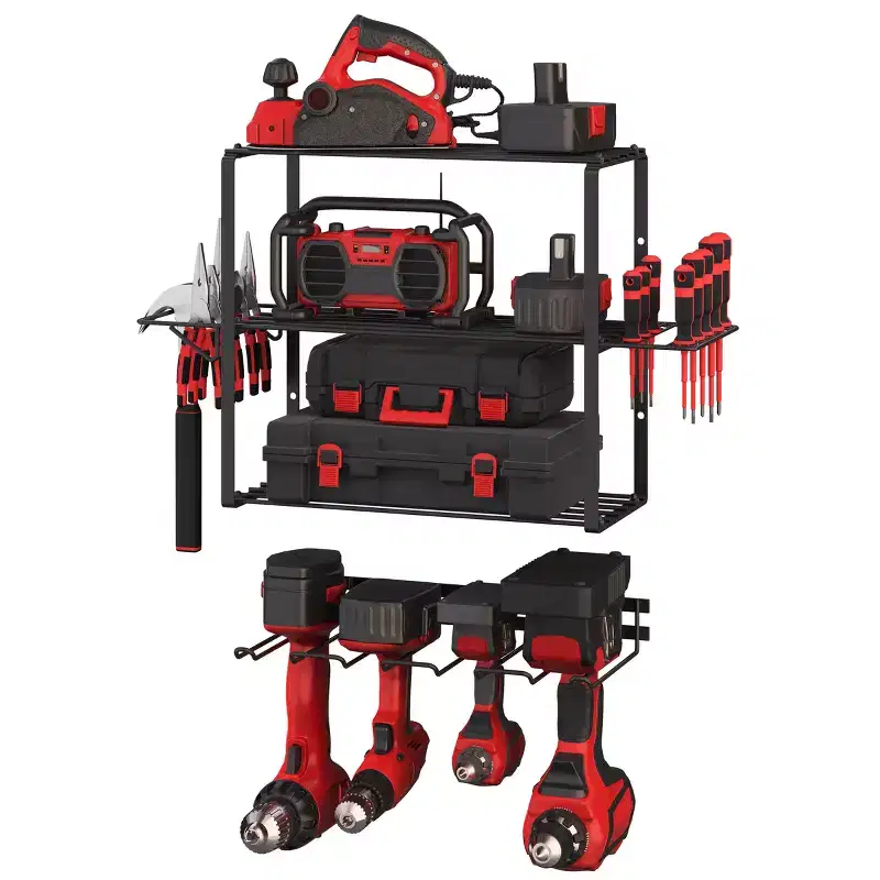 3-Tier Power Tool Organizer Shelving