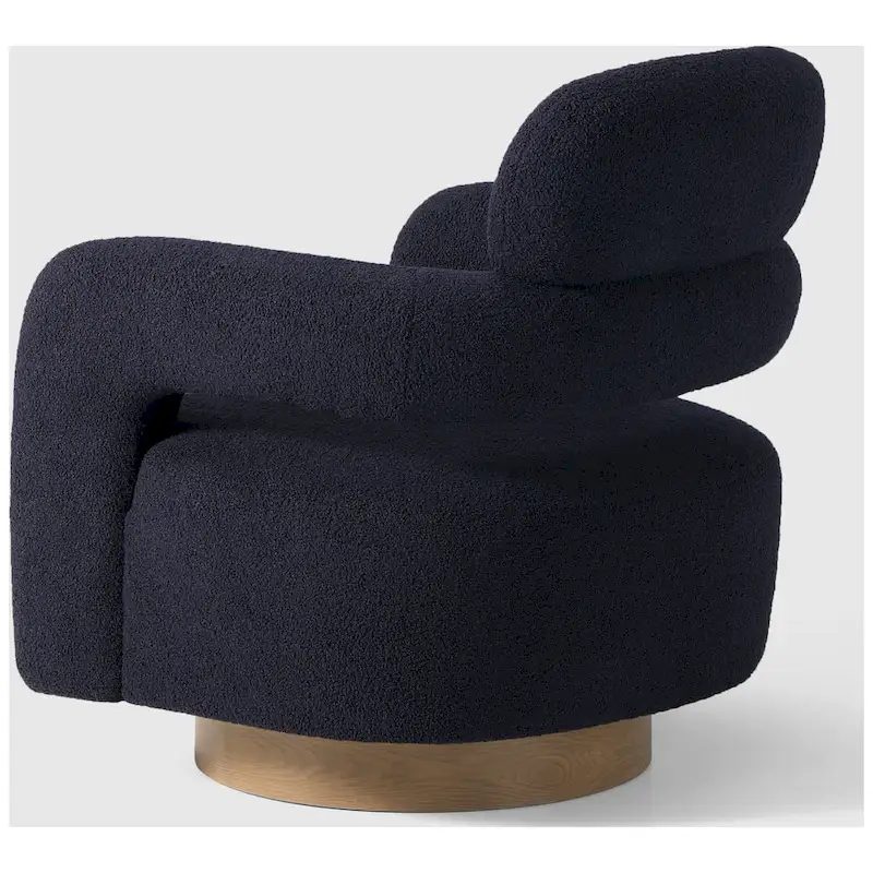 Bayville 29 Wide Sherpa Swivel Chair