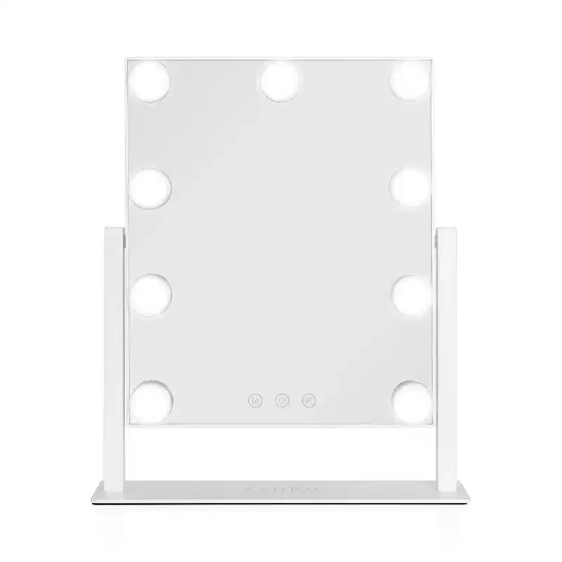 Zadro LED Bulb Hollywood Bathroom Vanity Mirror White