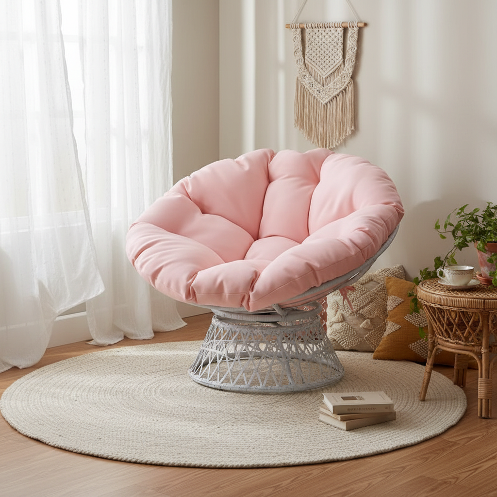 The Woven Wicker Papasan Chair