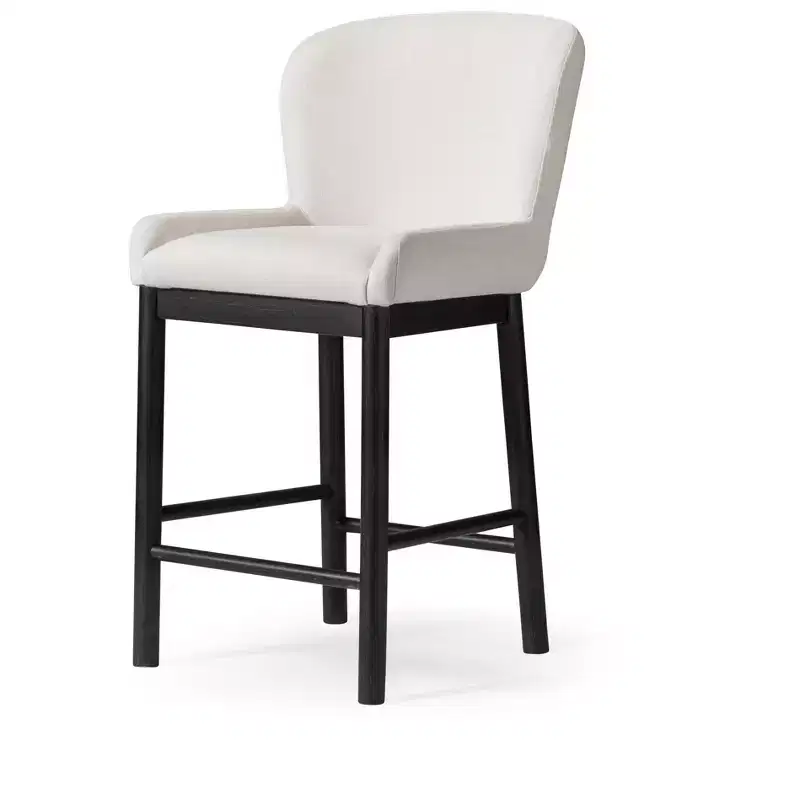 Maven Lane Gia Counter Stool with Fabric Upholstery 26