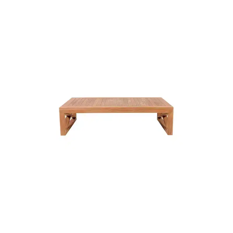 Natural Teak Outdoor Coffee Table