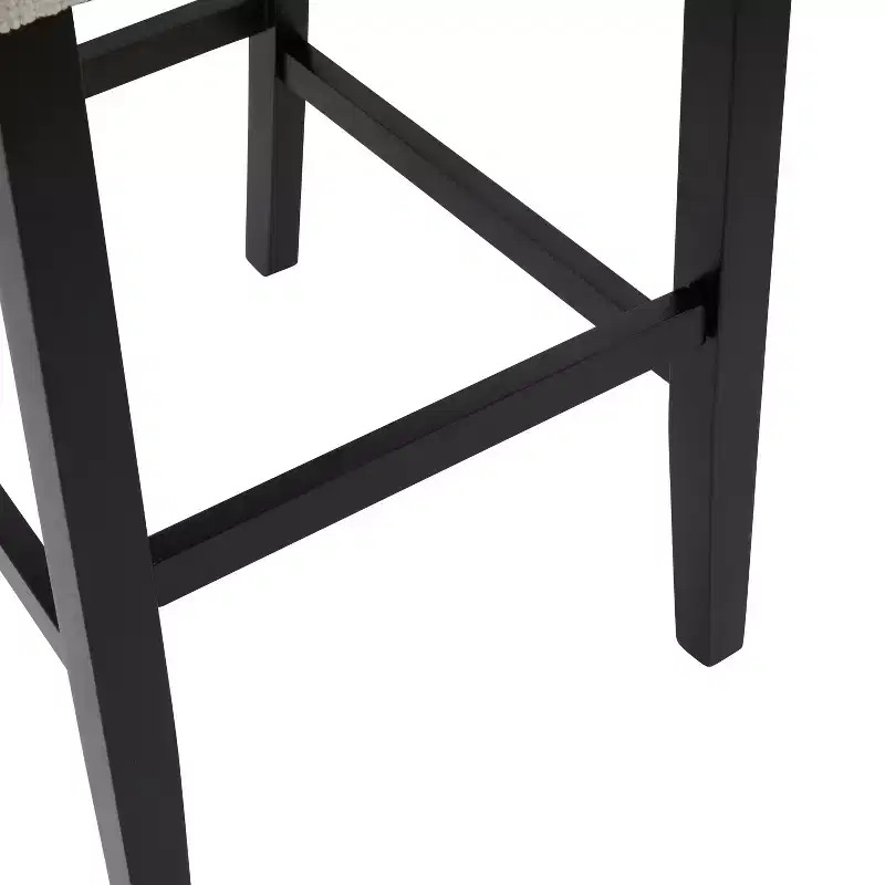Bar Stool Counter Height Stool Dining Chair Pub Kitchen Stool, PU Leather Upholstered -