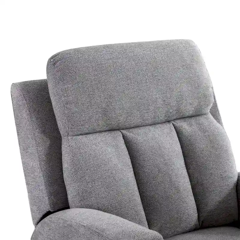 Massage Recliner and Manual Singles Sofa with Remote control