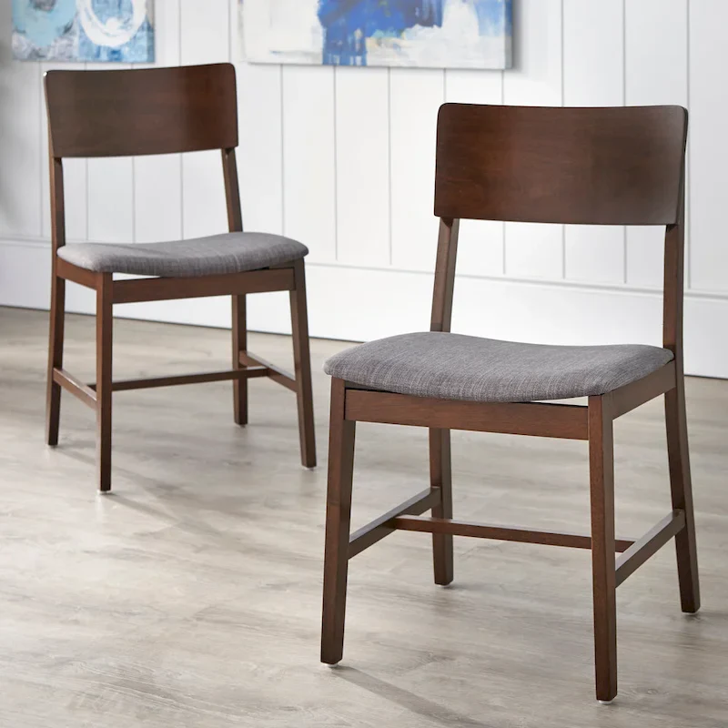 Solid Wood Dining Chair, Set of 2