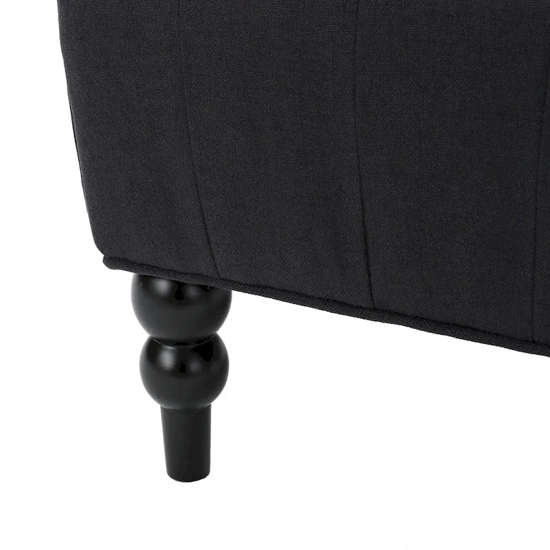 Christopher Knight Home Toddman Tufted High-Back Club Chair - 27.25 L x 33.75 W x 38.50 H