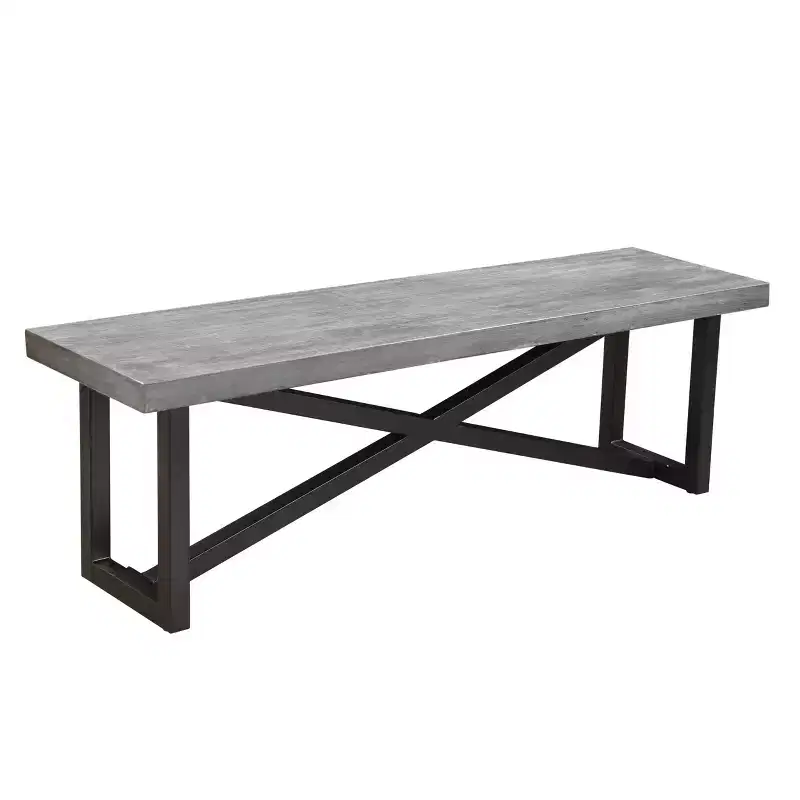 60" Raven Mango Wood Dining Bench Brown - Timbergirl