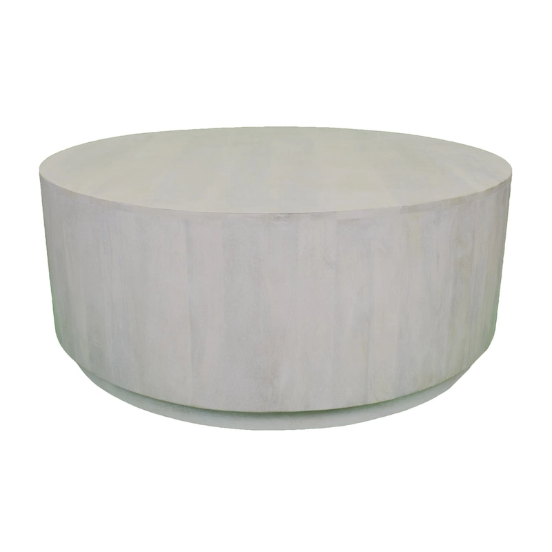 Carolina Living Tamia 42 Round Wooden Coffee Table - Elm