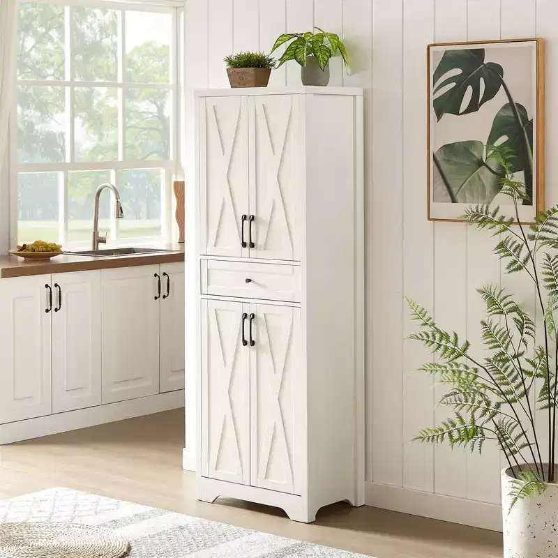Multi-functional Sideboard Cabinet, Large Capacity Storage Cabinet for Living Room, Bedroom, Office Area
