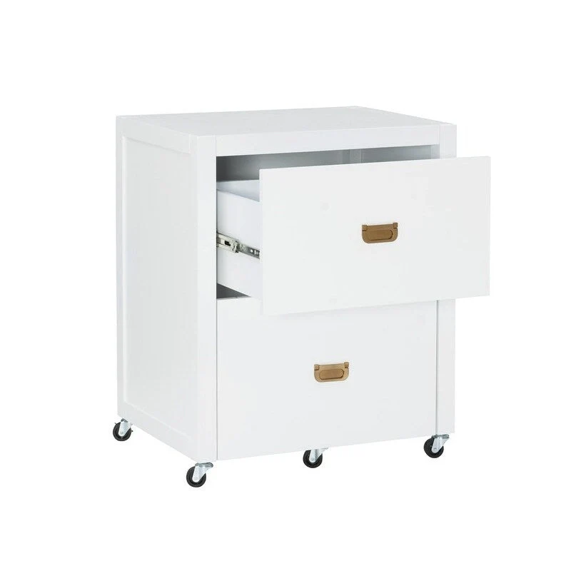Poppy Rolling File Cabinet
